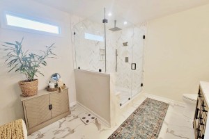 Master and Hall Bathrooms